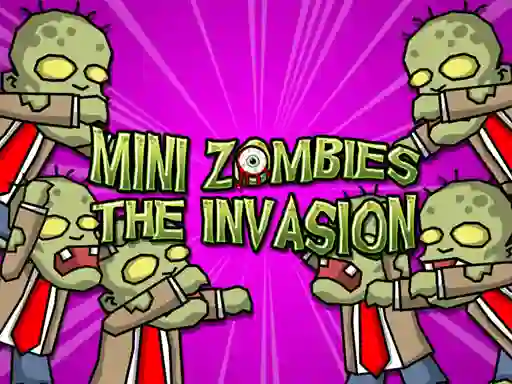 Игра Mini Zombie The Invasion онлајн