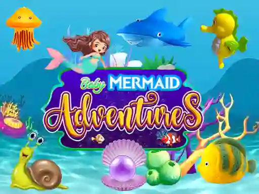 Игра Baby Mermaid Adventures онлајн