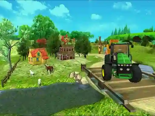 Игра Cargo Tractor Farming Simulation Game онлајн