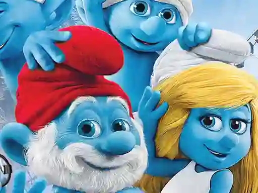 Игра Smurf Jigsaw Puzzle Collection онлајн