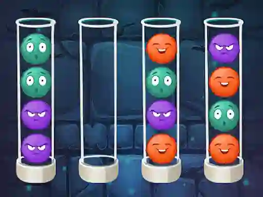 Игра Fluffy Balls - Sorting онлајн