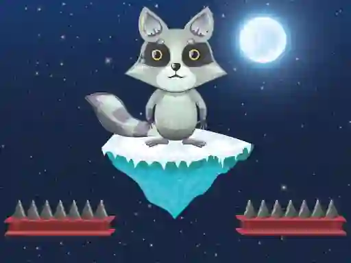 Игра Jumping Raccoon онлајн