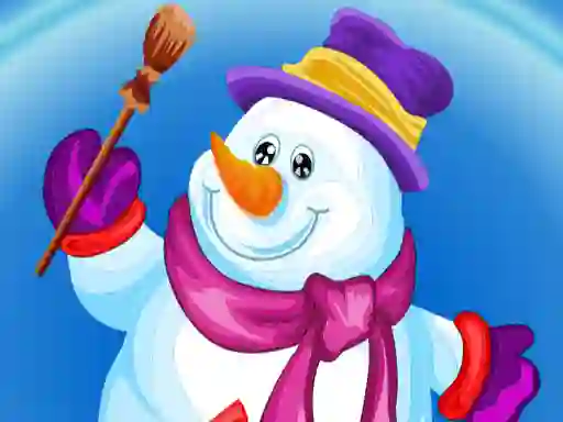 Игра Snowman Dress up онлајн