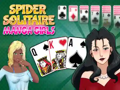 Игра Spider Solitaire Manga Girls онлајн