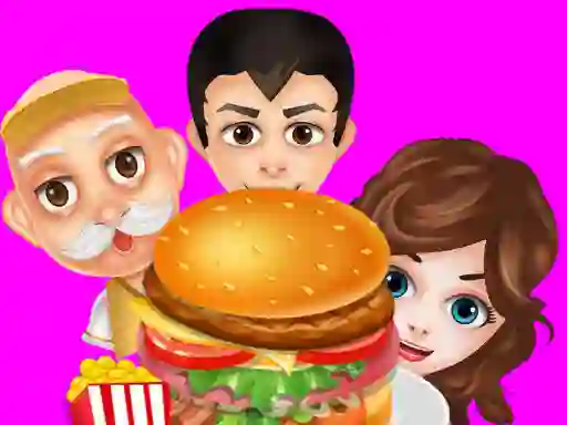 Игра Buger Cooking Food Shop онлајн