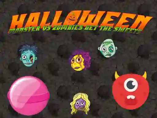 Игра Halloween Moster Vs Zombies онлајн