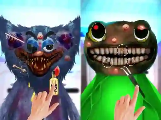 Игра Huggy ASMR Monster Makeover онлајн