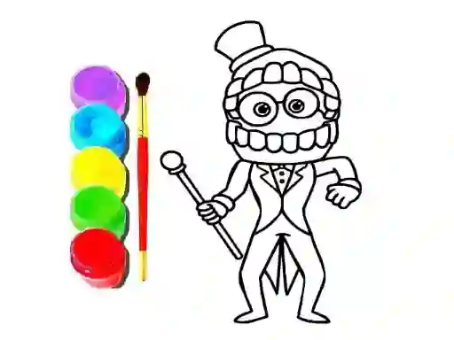 Игра Digital Circus Click and Paint онлајн