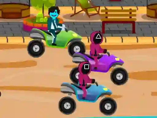 Игра Squid Gamer Buggy Raging онлајн
