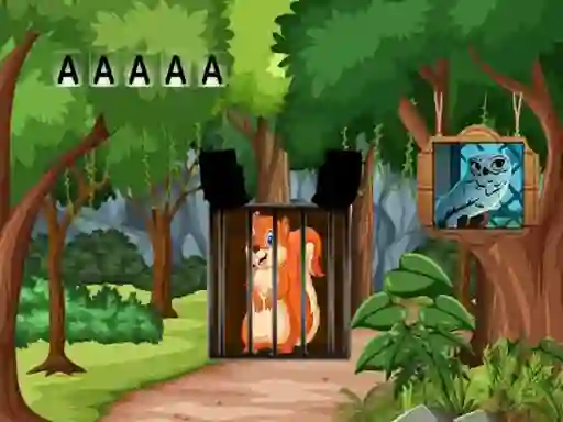 Игра Rescue The Cute Squirrel онлајн
