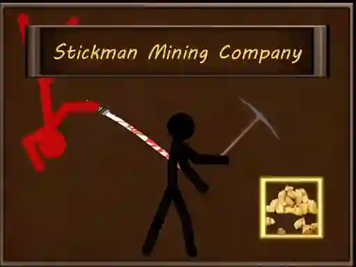 Игра Stickman mining Company онлајн