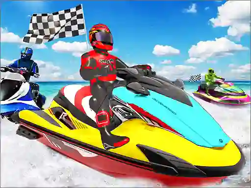 Игра Water Boat Racing онлајн