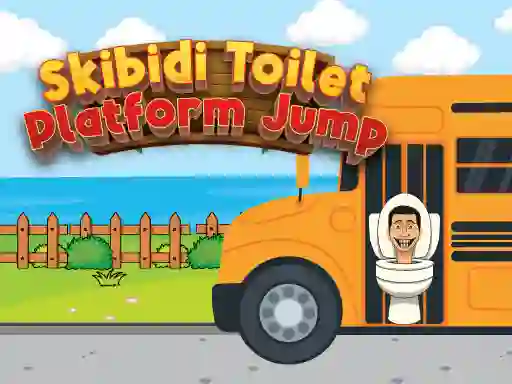 Игра Skibidi Toilet Platform Jump онлајн