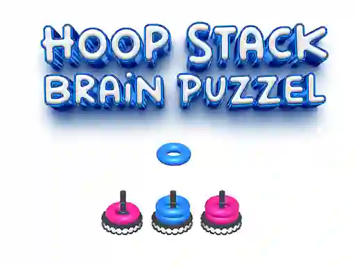 Игра Hoop Stack Brain Puzzle Game онлајн