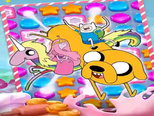 Игра Adventure Time Match 3 Games онлајн