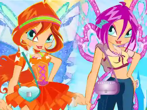 Игра Winx Stylish Dress онлајн