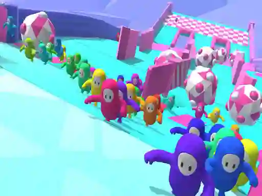Игра fall guys oi онлајн