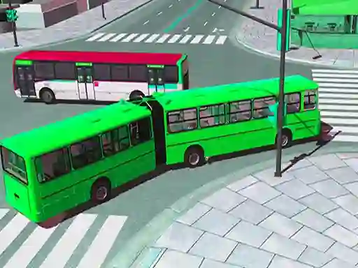 Игра Bus Driving 3d simulator - 2 онлајн