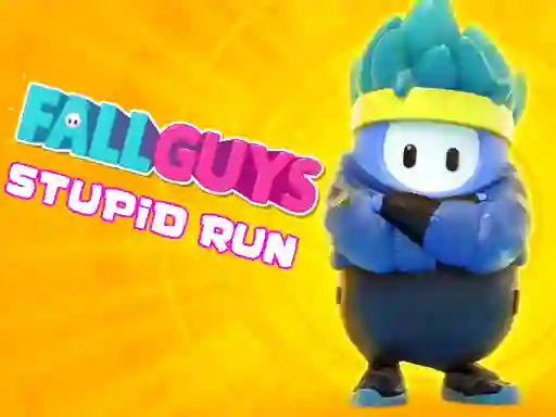 Игра Fall Guys Stupid Run онлајн