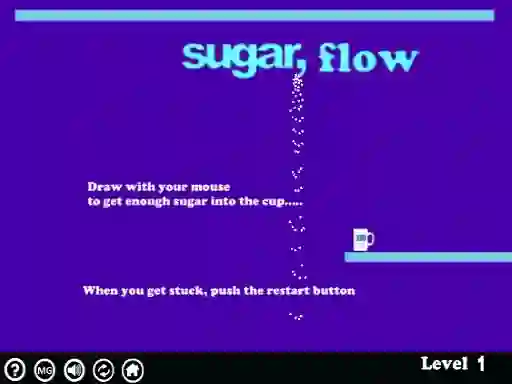 Игра Sugar flow онлајн