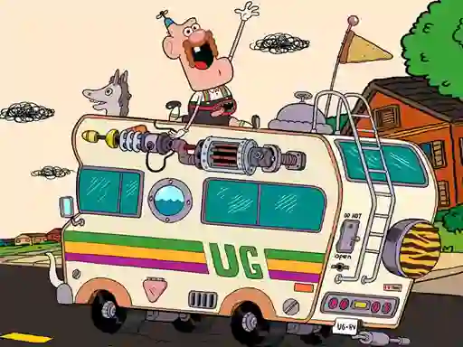 Игра Uncle Grandpa Hidden онлајн