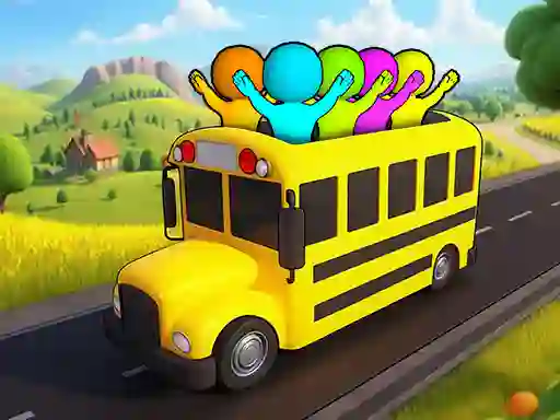 Игра Bus Match: Color Parking Jam онлајн