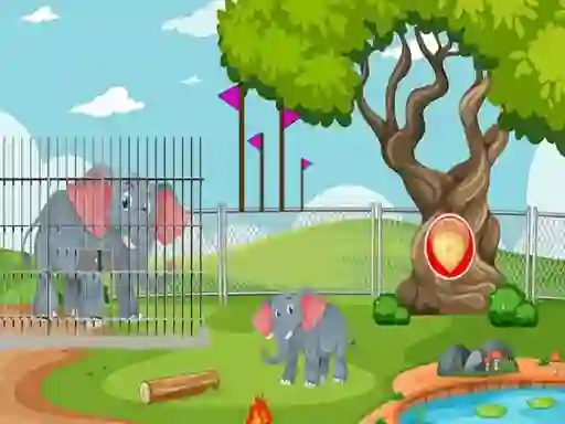 Игра Rescue The Elephant Calf 2 онлајн