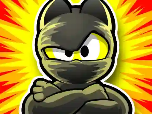 Игра Ninja Hero Cats онлајн