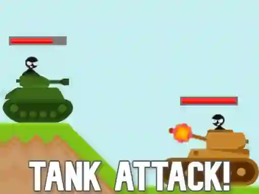 Игра Stickman Tanks онлајн