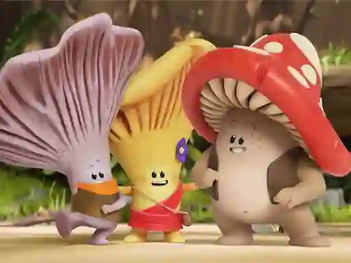Игра Mush-Mush & the Mushables Forest Rush! онлајн