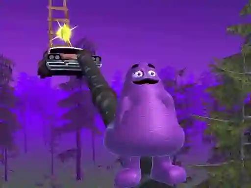 Игра Grimace Only Up! онлајн
