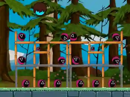 Игра Angry Shoot Squid Game онлајн