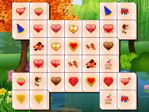 Игра Valentines Day Mahjong онлајн