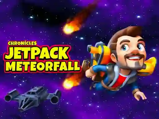 Игра Jetpack Meteorfall онлајн