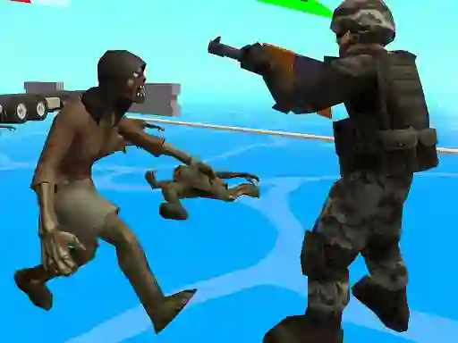 Игра Zombie Wars TopDown Survival онлајн