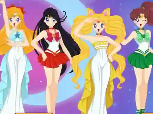 Игра Sailor Moon Character Creator онлајн