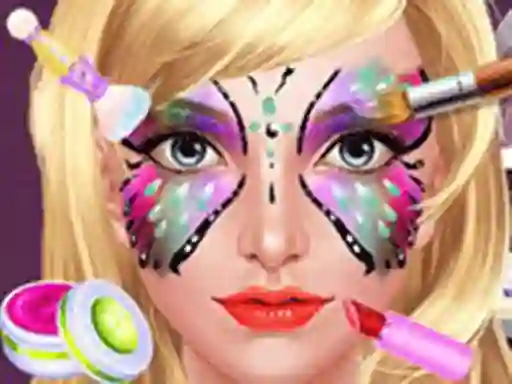 Игра Face Paint Salon онлајн