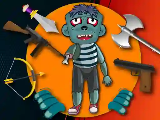 Игра Kick The Zombie онлајн