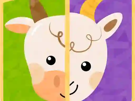 Игра Baby Games Animal Puzzle for Kids онлајн