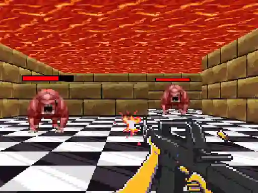 Игра Retro FPS Escape онлајн