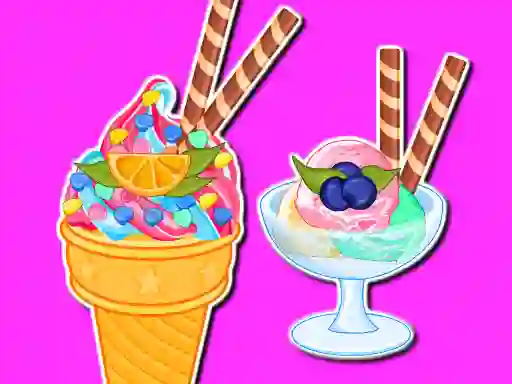 Игра Cooking Ice Cream And Gelato онлајн