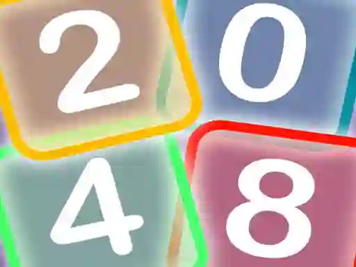 Игра Neon Game 2048 онлајн