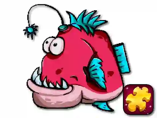 Игра Cute Piranha Jigsaw Puzzles онлајн