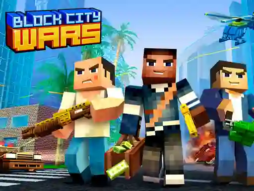 Игра Block City Wars онлајн