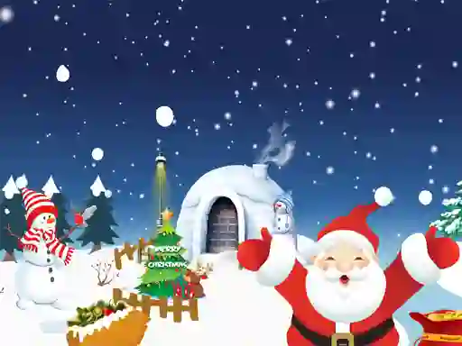 Игра Happy Christmas Slide онлајн
