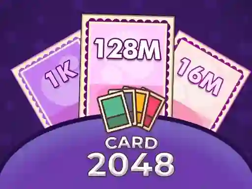 Игра Merge Card 2048 онлајн