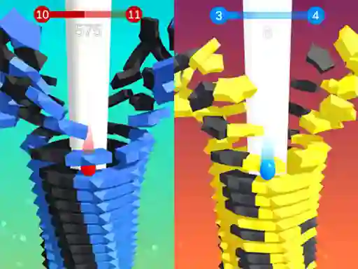 Игра Stack Bounce 3D онлајн