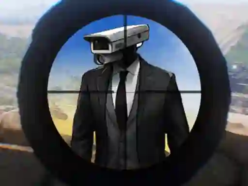 Игра Skibidi Toilet vs Cameraman Sniper онлајн