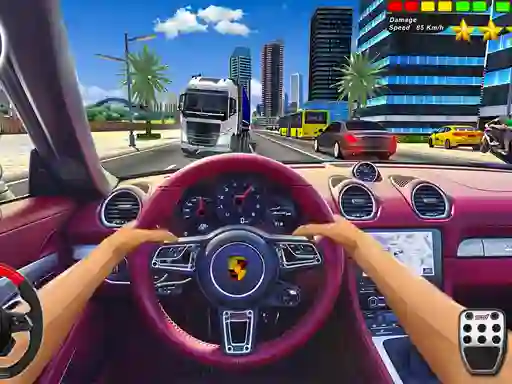 Игра City Traffic Racer: Extreme Driving Simulator онлајн