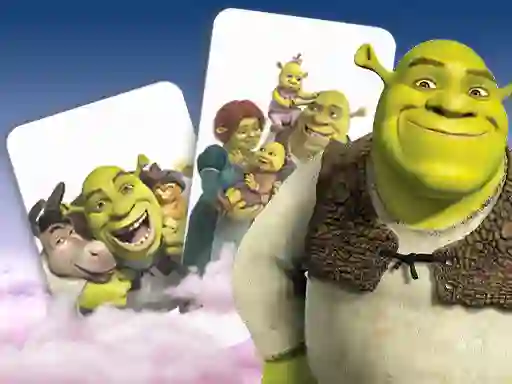 Игра Shrek Memory Card Match онлајн